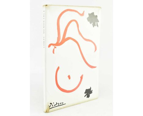 Erotica. 1960 Corps Memorable by Paul Eluard. Dust wrapper design by Pablo Picasso, and twelve photographs by Lucien Clergue.
