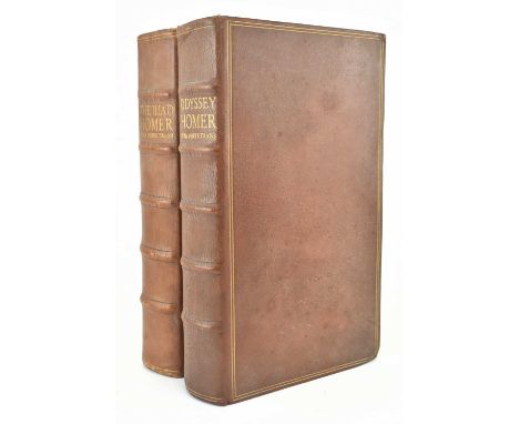 Private Press:- Nonesuch Press. 1931 The Iliad and the Odyssey by Homer, trans. Alexander Pope. Two volumes, printed at the N