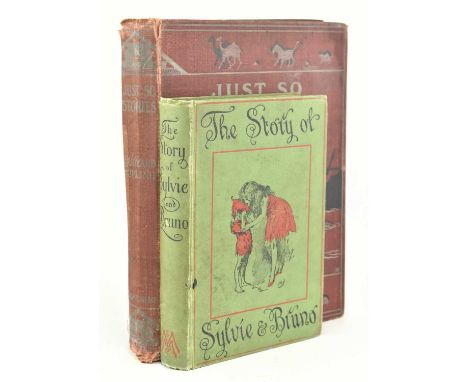 Children's literature. Kipling, Rudyard &amp; Carroll, Lewis:- 1902 Just So Stories for Little Children, first edition publ. 