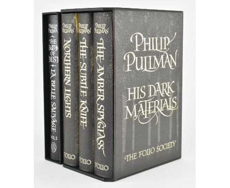 Folio Society. Pullman, Philip:- 2008 His Dark Materials Trilogy, presented as three volumes in slipcase being Northern Light