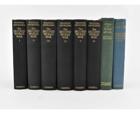 Churchill, Winston. A 1948 first edition set of The Second World War, publ. Cassell &amp; Co. Ltd, complete in six volumes. A