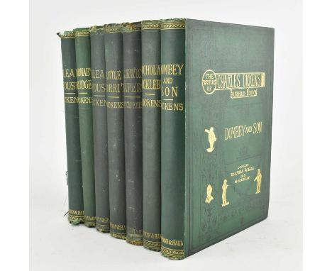 Dickens, Charles. The Works of Charles Dickens, Household Edition publ. Chapman and Hall. A late 19th century circa 1870s set