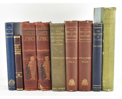 Africa &amp; travel interest. A collection of late 19th and early 20th century works on Africa and India, maj. in publisher's