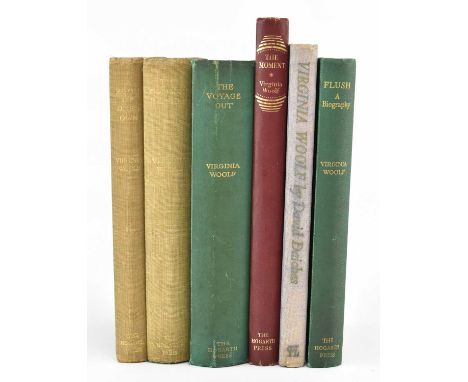 Woolf, Virginia. A collection of five first and early editions, all published by Leonard &amp; Virginia at the Hogarth Press 