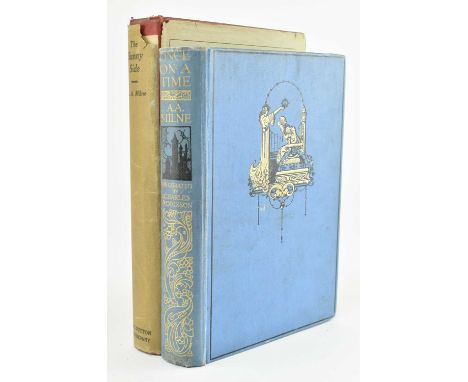 Milne, A. A. 1922 The Sunny Side, publ. E. P. Dutton &amp; Company, along with circa 1920 Once on a Time, publ. Hodder &amp; 
