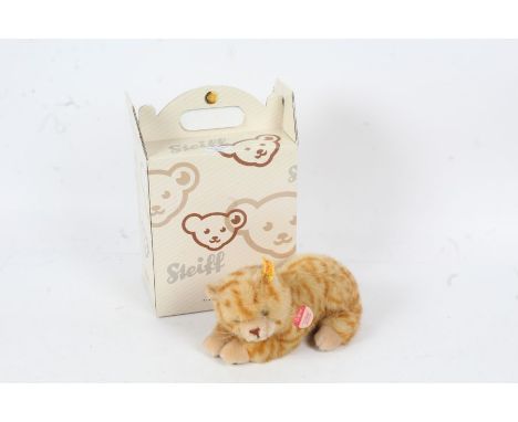 Steiff cat with original box&nbsp;