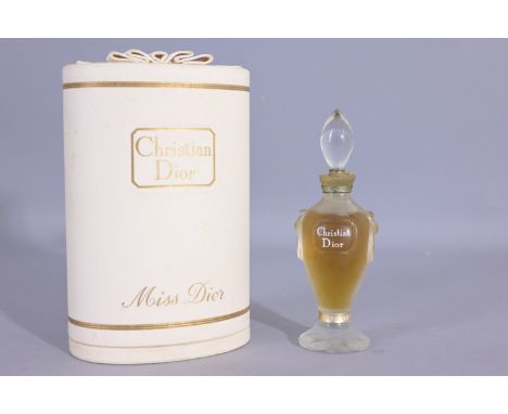 Vintage "Miss Dior" Christian Dior Perfume Bottle in the box. (Christian Dior - 7)  Provenance: single owner lifetime collect