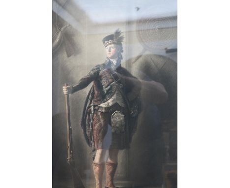 After SIR HENRY RAEBURN RA (1756-1823), Colonel Alastair Ranaldson MacDonell of Glengarry&nbsp;(1771-1828) coloured mezzotint