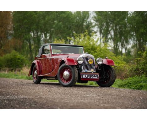 Registration – WXS 511Chassis No. – P2358M.O.T. – ExemptOdometer – 37,488This rare 1952 Morgan Plus 4 is the desirable Drophe