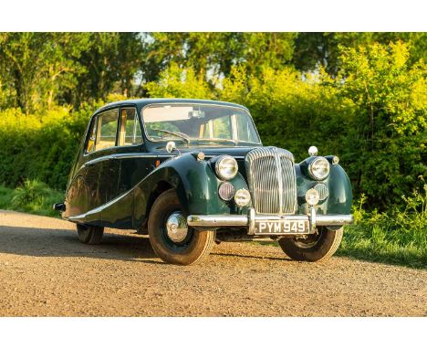 Registration – PYM 949Chassis No. – 91927M.O.T. – ExemptOdometer – 51,000This regal 1955 Daimler Century is the sole survivor