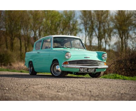 Registration – MHO 461FChassis No. – BB22CS.28094M.O.T. – ExemptOdometer – 64,746‘MHO461F’ is a 1968 Ford Anglia which has un