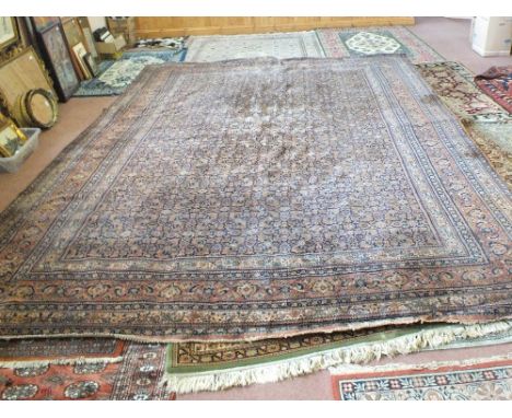A floral pattern carpet