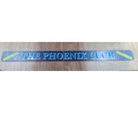 The original Pheonix Nights THE PHOENIX CLUB VIP entrance sign, used in the filming of the series at St Gregory's social club