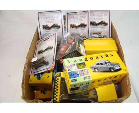 Collection of 49 boxed/carded diecast models to include, Lledo Vanguards, Days Gone, Gama Vauxhall, Corgi, Onyx, Maisto, AA, 