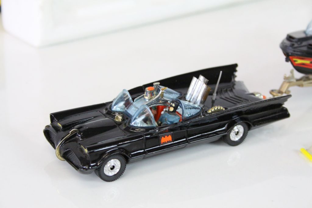 corgi batmobile and batboat