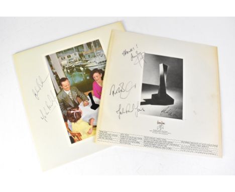LED ZEPPELIN; LP 'Presence', bearing signatures to inner sleeve and cover.We have not authenticated these signatures, please 