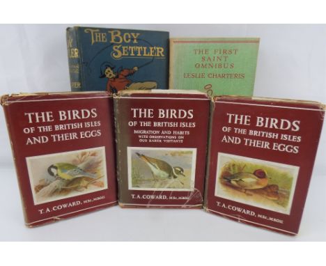 Various books to include 'The Birds of the British Isles' Series 1, 2, and 3 by T A Coward, all with colour illustrations, 'T