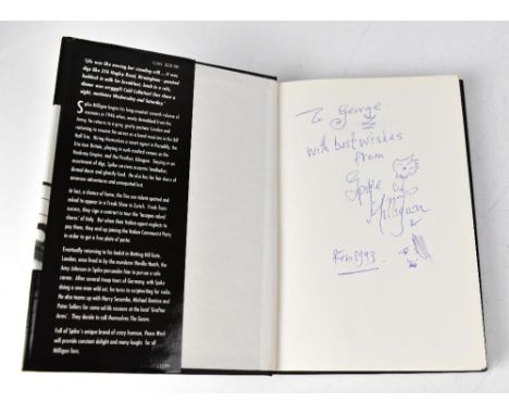 SPIKE MILLIGAN; 'Peace/War Autobiography Vol.7', with doodle and bearing his signature We have not authenticated these signat