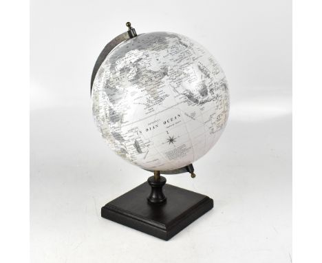 A modern 2008 terrestrial globe, 1/49,000,000 scale, in the antique style, height 46cm.