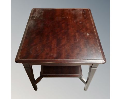 A Stag lamp table 