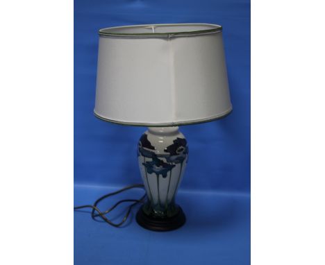 A MOORCROFT LAMP