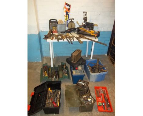 TOOLS, TOOL BOXES AND CONTENTS