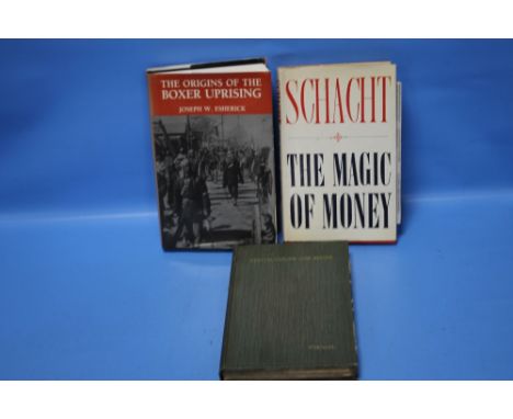 JOSEPH W. ESHERICK - 'THE ORIGINS OF THE BOXER UPRISING', published by University of California Press 1987 hardback first edi