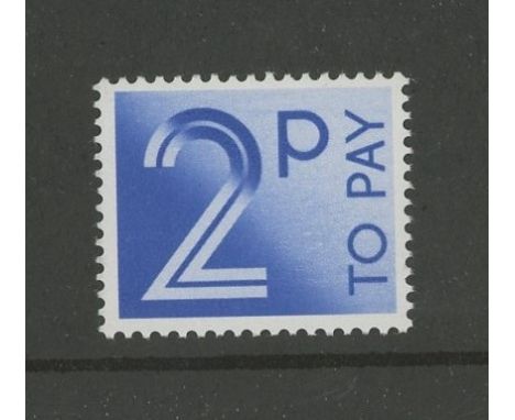 1982 2p ACP/DEX paper error U/M, fine. Cat £125