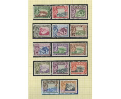 1938-47 set (less ¼d) Mint (10/- is U/M). Cat £85