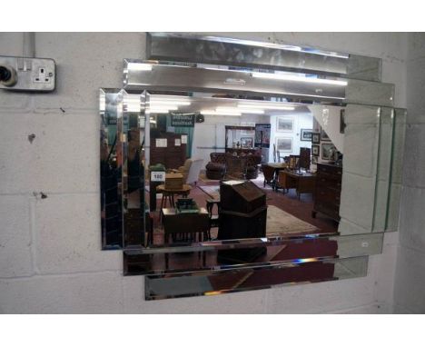 Art Deco style wall mirror