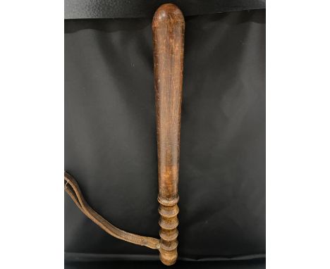 A vintage police mans truncheon 40cm 