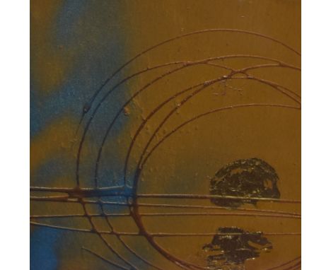 Daisy H. (20th Century), mixed media, 'Sunrise', a contemporary abstract artwork, signed and titled in pencil to the mount, f