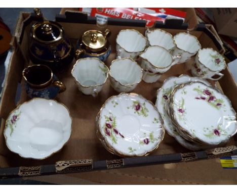 A quantity of ceramics predominantly be Taylors of Leeds, part tea service, Burslam ware, ceramics and other