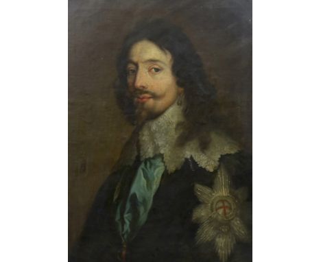 F. Baumann (German, 19th C.) after Sir Antony Van Dyck (1599-1641) Portrait of Charles Ioil on canvas73 x 52cm***CONDITION RE
