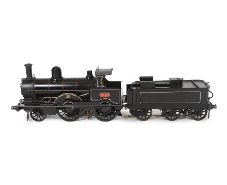 A very finely engineered scratch-built 5” gauge live steam model of a LNWR (London and North Western Railway) Jumbo 2-4-0 ten