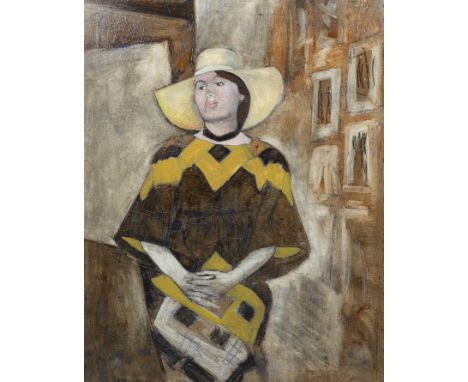 Sydney Horne Shepherd (English, 1909-1993) Portrait of the artist's wifeoil on canvas75 x 59cm***CONDITION REPORT***Oil on or