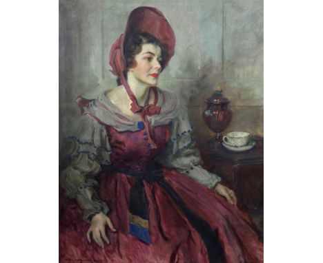 James Montgomery Flagg (American, 1877-1960) Portrait of Kathleen Parkhurst in The Pirates of Penzance, D'Oyly Carte Opera Co