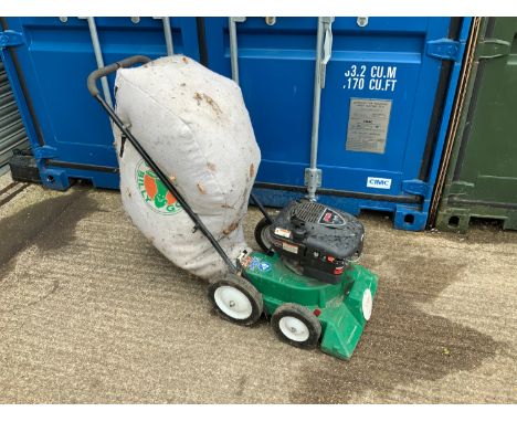 Billy Goat Garden Vacuum - Briggs and Stratton Engine - Working 