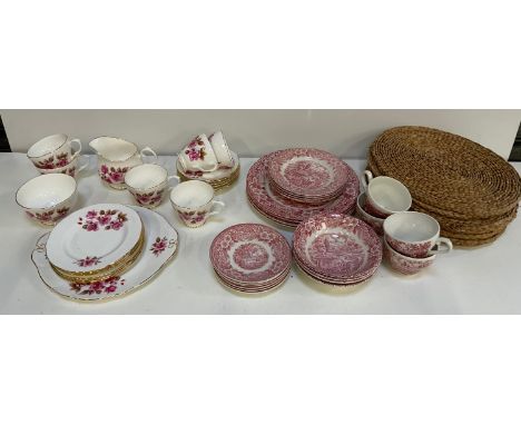 China - Duchess Part Tea Set and Broadhurst Ironstone Constable Series Plates etc 