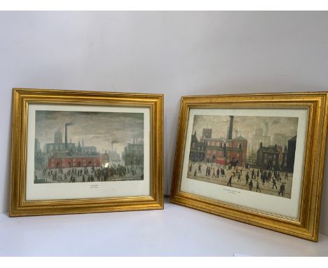 Lowry Prints - Coming Home From the Mill, An Accident 