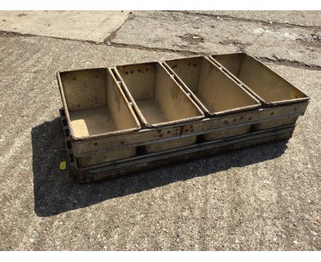 Vintage Four Loaf Baking Tray 
