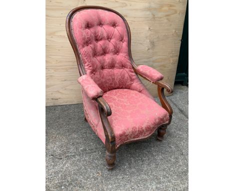 Victorian Spoon Back Chair 