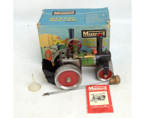 MAMOD; a boxed steam roller reversing, S.R.1A.
