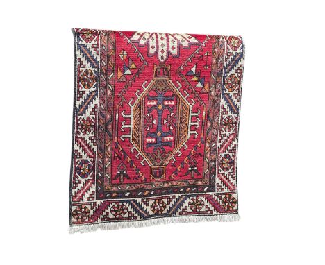 Early 20th Century hand knotted Persian runner, 4.20m x 0.95m.