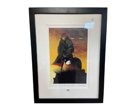 Mackenzie Thorpe, The Long Days, limited edition photo lithograph, signed, titled and numbered H/C 17/18 in pencil in the mar