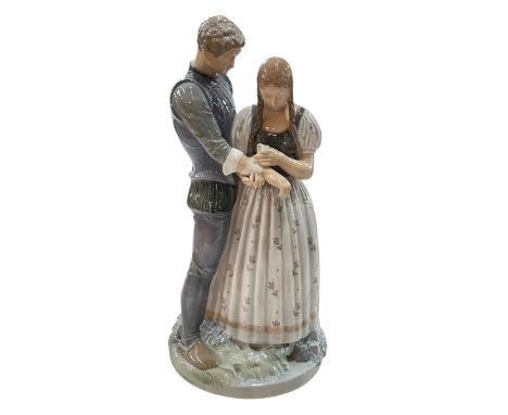 Royal Copenhagen group Knight and the Maiden No 3171.