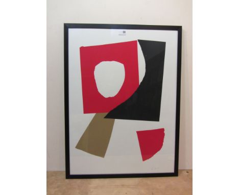 John McLean (Scottish 1939-): Abstract Forms from the Mountjoy Suite, screen print signed dated '95 and numbered 11/40 in pen