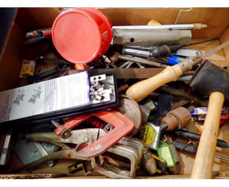 Mixed tools including a new oil spray. Not available for in-house P&amp;P 