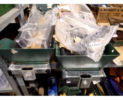 Two universal tool stands. Not available for in-house P&amp;P 