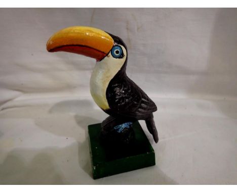 Cast iron Guinness Toucan door stop. UK P&amp;P Group 2 (£20+VAT for the first lot and £4+VAT for subsequent lots) 